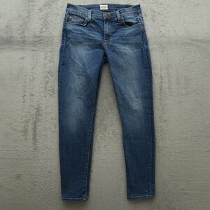 Hudson Jeans Women's Size 27 Blue Low-Rise Crop Krista Super Skinny 26.5" Inseam